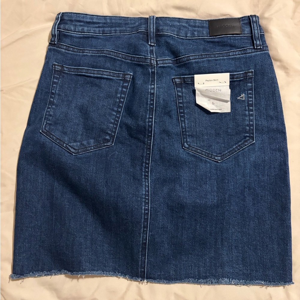 Blue Denim Skirt